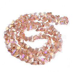 Гальванизируйте прозрачное стекло бисер нитей EGLA-N002-20A