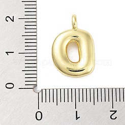 Подвески из латуни с покрытием стойки с буквами-шариками KK-C050-01G-D