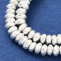 Гальванические нити из синтетических немагнитных гематитовых бусин&nbsp;G-U003-12A