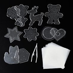 Цветок медведь звезда abc пластиковые перфорированные доски&nbsp;DIY-YW0008-45