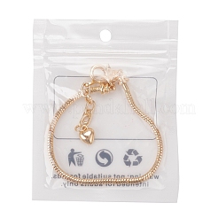 Латуни европейский браслет стиль делает MAK-YW0001-01KCG