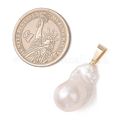 Подвески из натурального барочного жемчуга кеши&nbsp;PALLOY-JF05099