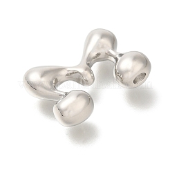 Perles de placage en laiton&nbsp;KK-S051-01P-E