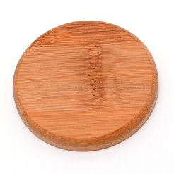 Platillo de bambú redondo para plantas&nbsp;AJEW-WH0188-45B