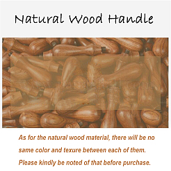 Латунная восковая печать штамп с ручкой AJEW-WH0184-0892