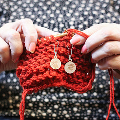 Деревянные подвесные маркеры для петель FIND-WH0110-776