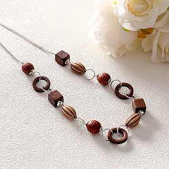 Collares de cadena estilo bohemio con cuentas de aleación&nbsp;WGF3883-01