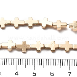 Синтетических немагнитных гематит бисер нитей G-M095-D01-01KCG