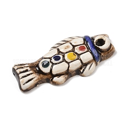 Ручной работы фарфора большие кулоны PORC-Z003-01E