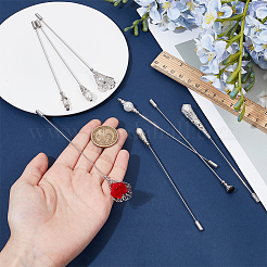 8 шт. 8 стиля латунная брошь-булавка JEWB-DR00021