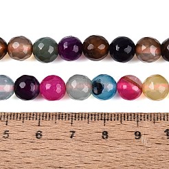 Chapelets de perles d'agate naturelle&nbsp;G-Q606-42A-04
