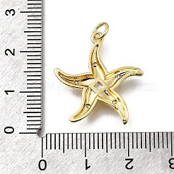 Латунные микропаве прозрачные подвески с фианитом KK-G525-11G