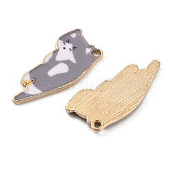 Pendente smaltati in lega&nbsp;ENAM-WH0054-58A