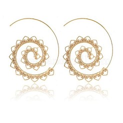Orecchini a perno in lega a spirale&nbsp;FS-WG5570C-01