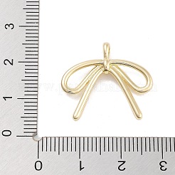 Ciondoli in ottone con pavé di zirconi chiari&nbsp;LS-KK-Z061-20G-01