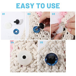 120 Stück Plastikaugen für Puppen zum Basteln&nbsp;FIND-PH0028-81