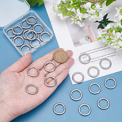 25 шт. соединительные кольца из нержавеющей стали&nbsp;FIND-ME0002-64