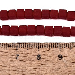 Undurchsichtige Milchglasperlenstränge&nbsp;GLAA-N072-01A-B06