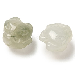 Perles sculptées en jade naturel&nbsp;G-P550-14E