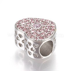 Европейские бусины из нержавеющей стали 304 STAS-O097-94A