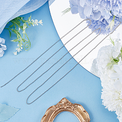 Антикоррозийная цепочка Rolo из 1-х серебряных звеньев с родиевым покрытием длиной 925 м STER-BBC0005-84