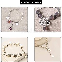 Подвески-бирки из штампованной нержавеющей стали 304&nbsp;STAS-PH0019-28P