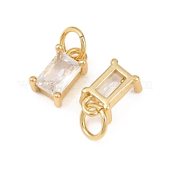 Pendentifs en laiton zircon cubique pavé&nbsp;KK-Z146-02G-02