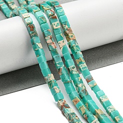 Синтетические имперские нитки из бисера яшмы G-C129-A13-01