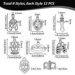 Pendenti in lega di stile tibetano&nbsp;FIND-PH0027-26