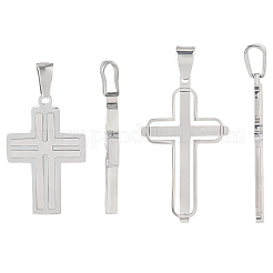 2 шт. 2 стиля подвески из нержавеющей стали 304&nbsp;STAS-BBC0007-71