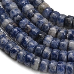 Natürliche blaue Fleck Jaspis Perlen Stränge&nbsp;GG-CBA792A-G02-4x7mm