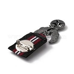 Сплав в стиле ретро в британском стиле преппи с железными булавками на лацкане&nbsp;FIND-WH0120-33E