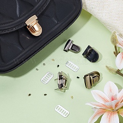 4 сумка 4 цвета дугообразные замки для кошельков из сплава&nbsp;FIND-NB0006-43