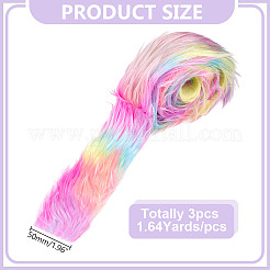 3 Stück Polyester-Stickerei-Nähbesatz&nbsp;DIY-HY0002-45
