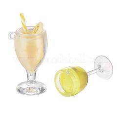 16шт 4 стиля имитация бокала для сока разливное пиво подвески&nbsp;CRES-ZZ0001-01