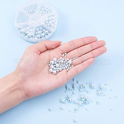 Nachahmung Perlenacrylperlen&nbsp;OACR-PH0001-05C-WH