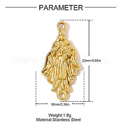 Подвески-соединители из нержавеющей стали 304&nbsp;STAS-OY008-01G