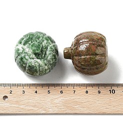 Резные статуи тыквы из натуральных и синтетических драгоценных камней G-P525-12