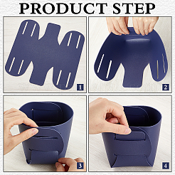 2 шт. Пластина для украшений из искусственной кожи&nbsp;AJEW-CN0002-74E