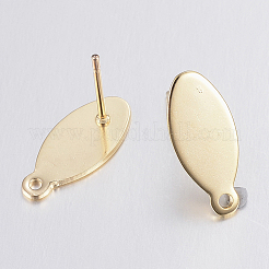 Фурнитура для сережек-гвоздиков из нержавеющей стали 304 STAS-H436-19