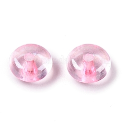 Прозрачные окрашенные цветные стеклянные бусины SEED-T007-02H