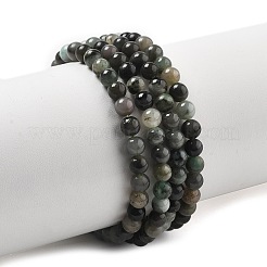 Нити из синтетических изумрудных бусин&nbsp;LS-G-A262-A03-4mm-1