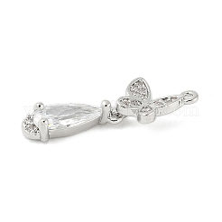 Латунные микро проложить кубического циркония подвески&nbsp;LS-KK-M326-04P