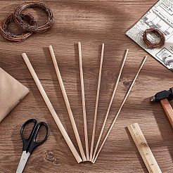 36шт. 6 палочки из бука разных стилей DIY-OC0009-26