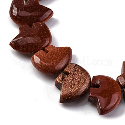 Синтетические голдстоуновские бисер пряди G-F783-G07-01