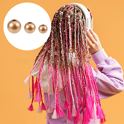 120 шт. 3 вида экологически чистых деревянных бусин WOOD-GA0001-42