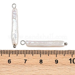 Подвески из натурального пресноводного жемчуга Кеши STAS-D378-01P