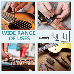 1 jeu de clés pour tige de réglage de guitare en acier au carbone&nbsp;TOOL-DR0001-07