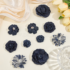 10 Stück 5 Stile Polyester Ornament Zubehör&nbsp;DIY-CY0003-20A