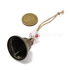 Хэллоуин железный колокольчик подвесные украшения&nbsp;HJEW-JM02442